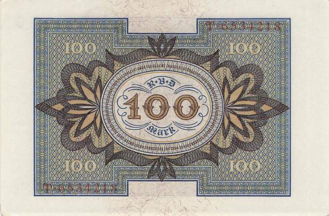 100 Mark 1920